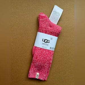 UGG Vibrant Pink Men's Socks